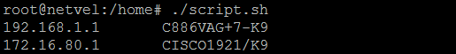 SNMP script